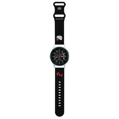 Attēls no Hello Kitty Pasek Uniwersalny HKUWLSCHBLK Silicone