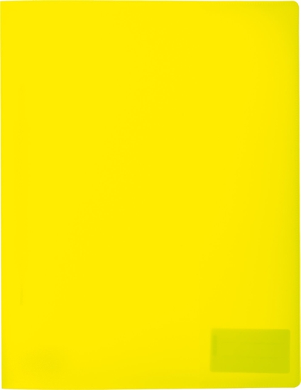 Picture of Herma HERMA Schnellhefter A4 neon gelb Polypropylen 3St.