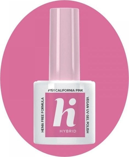 Picture of Hi Hybrid Hi Hybrid HEMA Free Lakier hybrydowy Palm Springs #151 California Pink 5ml