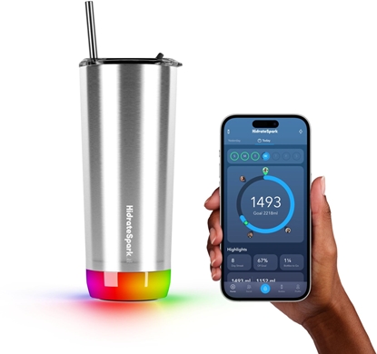 Picture of HidrateSpark HidrateSpark Pro Tumbler  Smart Watter Bottle, 592 ml, Stainless steel