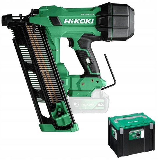 Picture of HIKOKI. NAILER 18V   NR1890DRA W9Z 30-34deg 50-90mm BL HSC