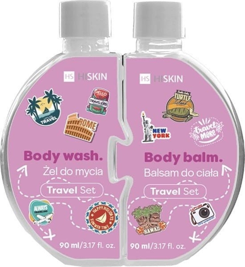 Picture of HISKIN Puzzle Body el do mycia + Balsam do ciaa 2 x 90 ml