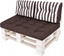 Picture of LEO pallet cushion set:   Seat mattress + Two backrest cushions