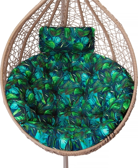 Изображение Hobbygarden PODUSZKA LUNA Z ZAGOWKIEM 3D NIEBIESKIE LICIE