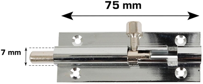 Picture of Home It Home>it® Skudrigle med skruer Ø7 x 75 mm elforzinket
