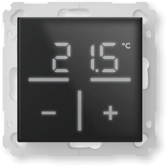 Picture of Homematic IP Glas-Wandthermostat, schwarz