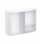Attēls no Horizontal bathroom cabinet white/glazed 8411801222614