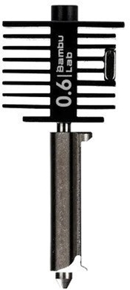 Picture of Hotend z dysz ze stali hartowanej do drukarek Bambu Lab z serii A1 - 0,6 mm}
