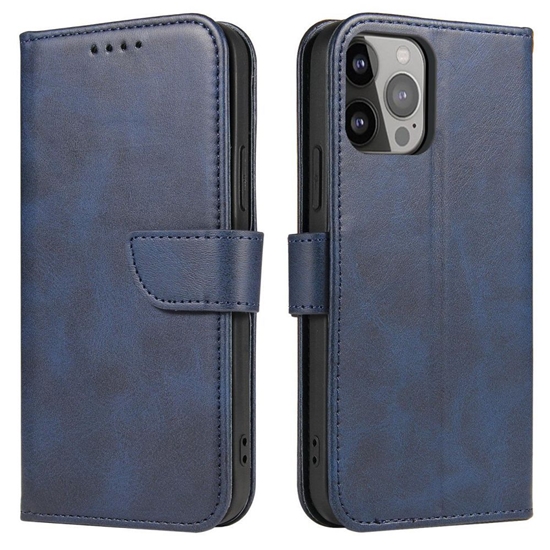 Изображение Hurtel Magnet Case for Samsung A15 with flap and wallet - blue