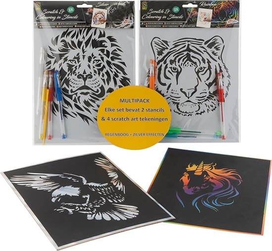 Picture of Icom Wydrapywanka A4 Zwierzta mix