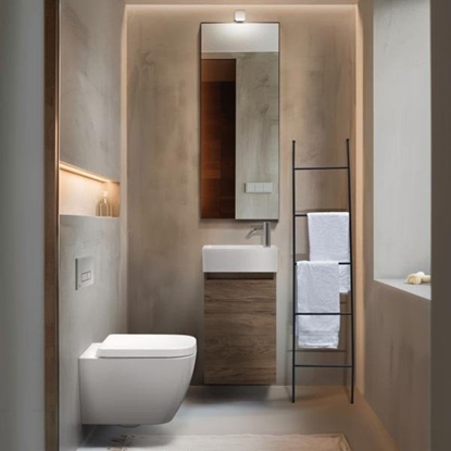 Attēls no Ideal Standard CAB HUNG EUROVIT WITH BLC RIGHT BASIN WH