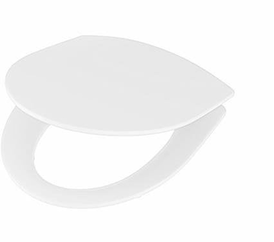Picture of IFØ Ifö Spira hvid toiletsæde med hvide sædebeslag med Soft Close og Quick Release eller fast montering