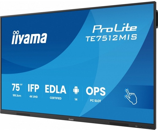 Picture of IIYAMA TE7512MIS-B4AG 75inch iiWare13E