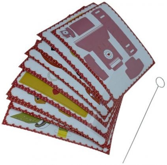 Picture of iLike S7 Accsessorie set 3in1 for 3D Printing Pen - Paper forms / Cleaner needle / Drawing Board