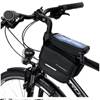 Picture of iLike Universal frame bike bag bicycle pannier waterproof phone case 1.5l Black