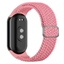 Изображение iLike Universal Mi Band 8 wristband bracelet Braided fabric strap Pink