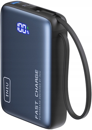 Picture of Powerbank INIU Pocket 20k 10000mAh Czarny