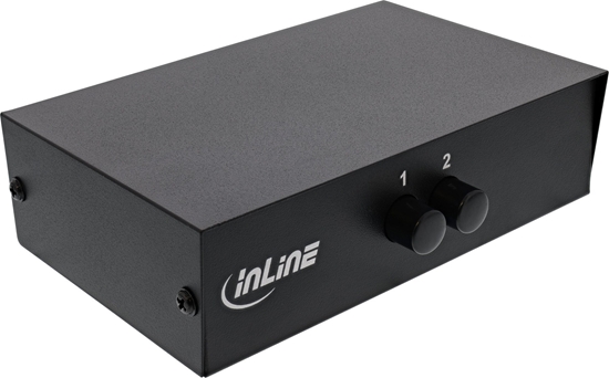 Picture of InLine InLine® AV Switch manual 2-port, 3x RCA IN/OUT