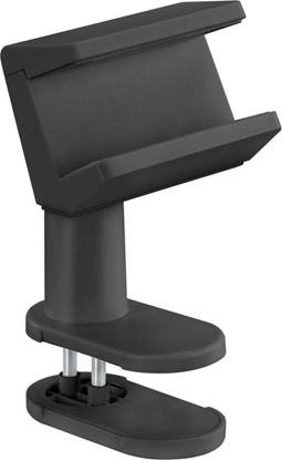 Picture of InLine InLine® Table clamp for socket strip, rotatable, spring clamp, black