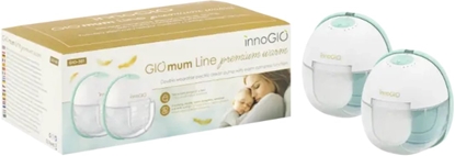 Picture of INNOGIO GIOMUM LINE PREMIUM WARM- PODWÓJNY, ELEKTRYCZNY LAKTATOR MUSZLOWY Z FUNKCJ CIEPEGO KOMPRES