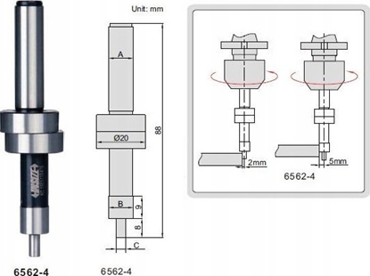 Picture of Insize CZUJNIK KRAWEDZI
