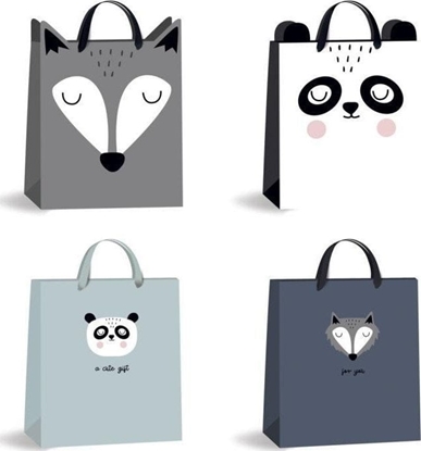 Attēls no Interdruk Torebka upominkowa rednia z uszami BB Friends mix