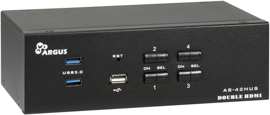 Picture of Inter-Tech IPC KVM Switch AC-42HUS HDMI, 4K@60Hz
