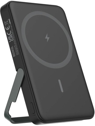Picture of Iorin baterija 5000 mAh DELTACO, su stoveliu, beviel, PD 20 W, magnetas, juoda / PB-Q1007 / 1903254