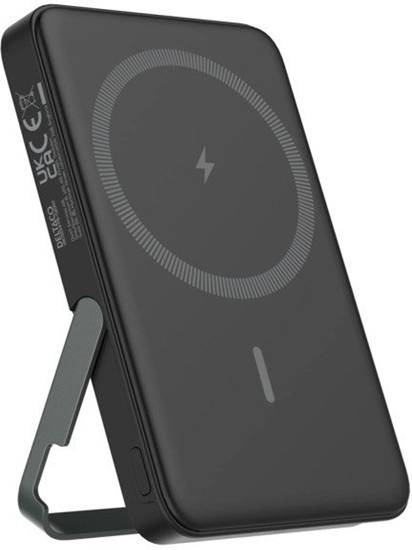 Picture of Iorin baterija 5000 mAh DELTACO, su stoveliu, beviel, PD 20 W, magnetas, juoda / PB-Q1007 / 1903254