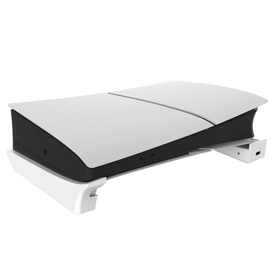Picture of iPega iPega P5S008 Horizontal Stand with USB HUB for PS5 Slim White