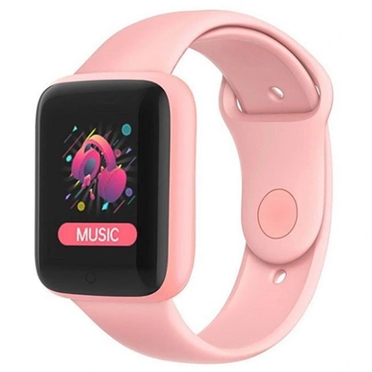 Picture of iWear M7 Smart & Fit Watch with Full Touch 1.3'' IPS Media control / HR / Blood pressure / Socia Pink