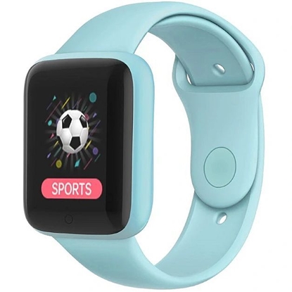Picture of iWear M7 Smart & Fit Watch with Full Touch 1.3'' IPS Media control / HR / Blood pressure / Social Light Blue