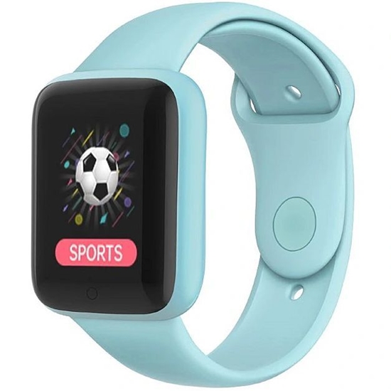 Picture of iWear M7 Smart & Fit Watch with Full Touch 1.3'' IPS Media control / HR / Blood pressure / Social Light Blue