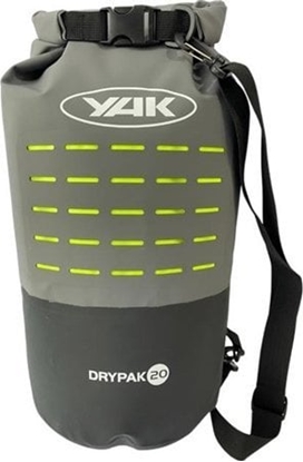Attēls no YAK YAK Drybag 20L Black/Grey/Lime 7003333