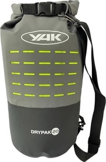Picture of YAK YAK Drybag 20L Black/Grey/Lime 7003333