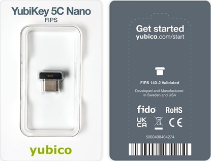 Изображение Yubico YubiKey 5C Nano - USB-C