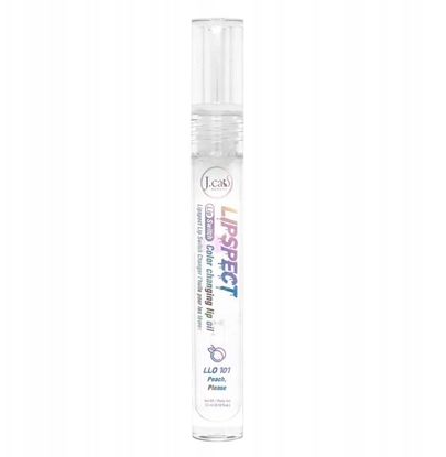 Attēls no J.CAT BEAUTY_Lipspect Lip Switch Color Changing Lip Oil olejek z efektem wydobycia koloru ust Lipspect 101 Peach, Please 3,5ml