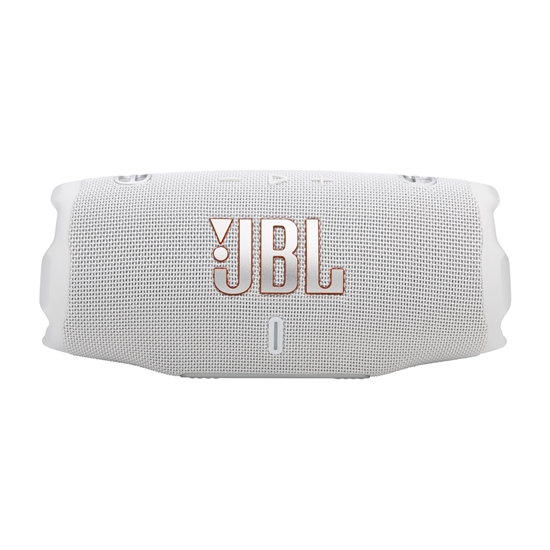 Изображение JBL Charge 6 Bezvadu skaļrunis Bluetooth 5.3 ar diviem USB, Powerbank funkciju, 20 h atskaņošanas laiku, IP67 aizsardzību, Balts