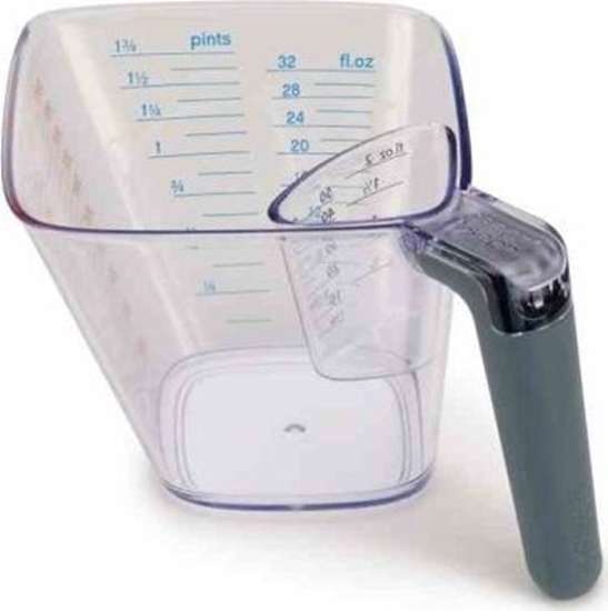 Picture of Joseph Joseph Align 2-piece Easy-read Grey Measuring Jug Set