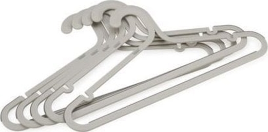 Picture of Joseph Joseph Orderly Set of 5 Anti-tangle Ecru Clothes Hangers