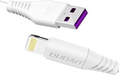 Attēls no Kabel USB Dudao USB-A - Lightning 2 m Biay (6976625333479)