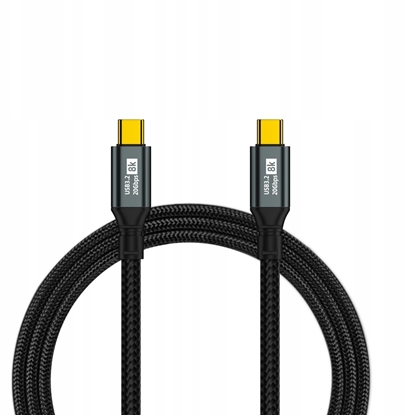 Picture of Kabel USB Bounn USB-C - USB-C 2 m Czarny (JL-8KC2220-2M)