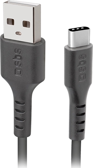 Picture of Kabel USB SBS Mobile USB-A - USB-C 2 m Czarny (1027841)