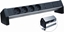 Picture of Kabel zasilajcy Retex Retex 24155804 rozdzielacz zasilania PDU 4 x gniazdo sieciowe Aluminium, Czarny