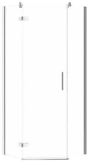 Picture of KABINA PRYSZNICOWA PICIOKTNA CITY 80X80X195 LEWA SZKO TRANS.