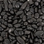 Attēls no Kamienie polerowane Black Pebble 8-12mm  do akwarium terrarium, 5kg/OPAK
