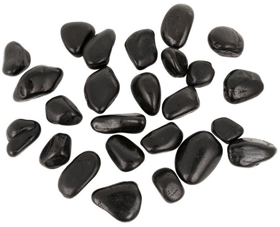 Picture of Kamienie polerowane Black Pebble III 10-20mm   do akwarium terrarium 10 kg/OPAK