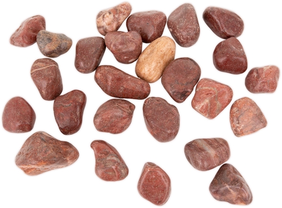 Picture of Kamienie polerowane Red  Pebble  20-30 mm  do akwarium terrarium, 5kg/OPAK