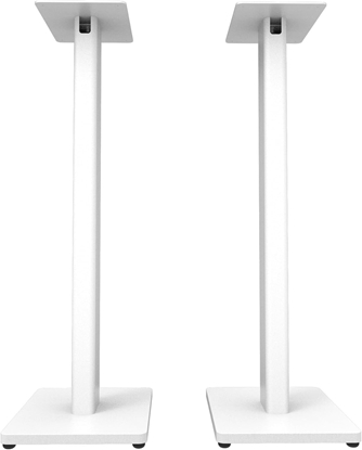 Изображение KANTO AUDIO 34" UNIVERSAL BOOKSHELF SPEAKER FLOOR STAND - Baltas (PAIR)