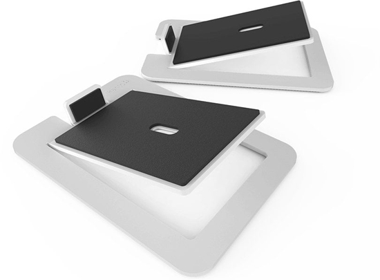 Picture of KANTO AUDIO DESKTOP SPEAKER STANDS FOR LARGE SPEAKERS - WHITE (PAIR)
